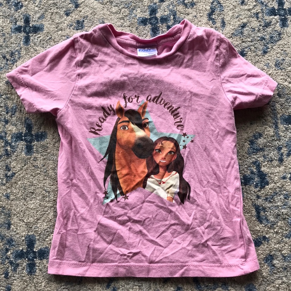 size 3T Spirit Riding Free t-shirt